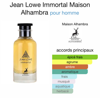 Immortel Jean lowe - Alhambra Marachi.fr