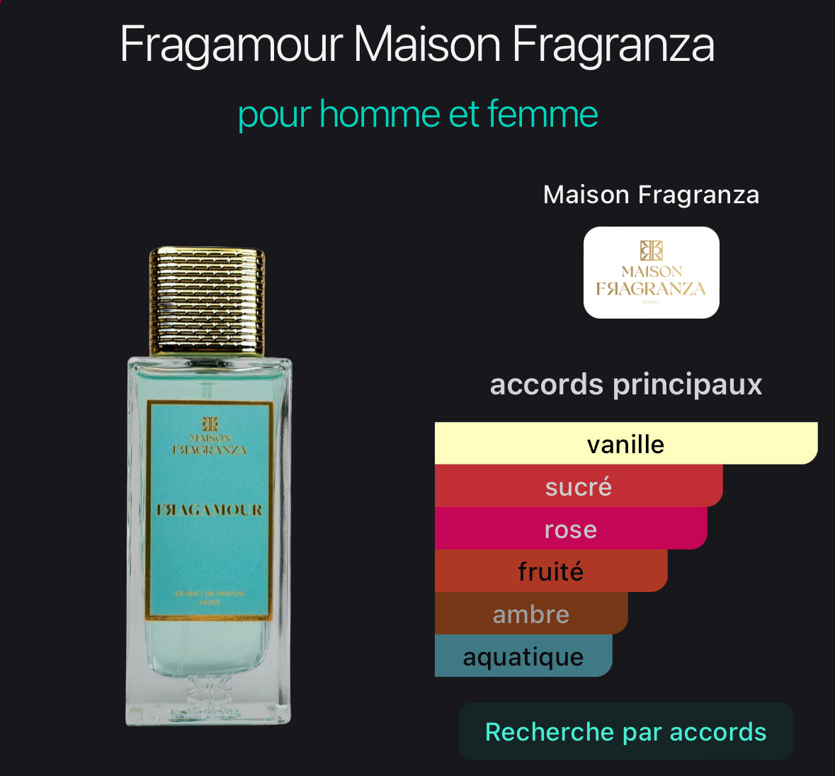 Fragamour - Maison Fragranza